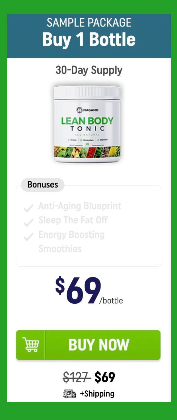 lean body tonic-30-day-supply